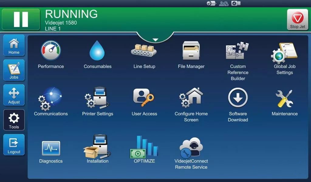 Videojet 1580—引領噴碼智能新時代